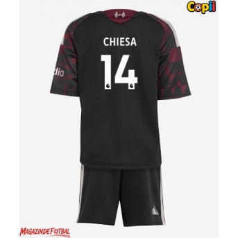 Liverpool Federico Chiesa #14 Echipament de Fotbal Replică 2026-27 Copii Treilea (+ Șorturi)